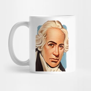 Physicist Daniel Gabriel Fahrenheit illustration Mug